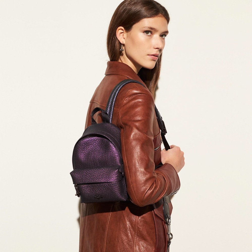 Coach Hologram Mini Campus Backpack
